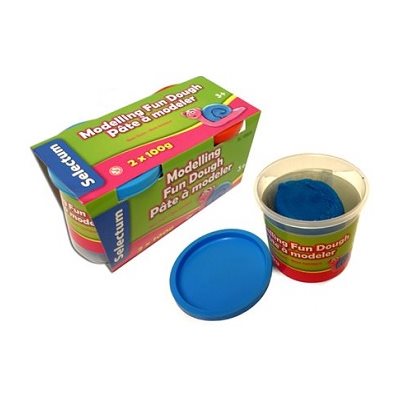 Pâte à modeler économique 4 couleurs 4X100g