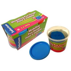 Pâte à modeler économique 4 couleurs 4X100g