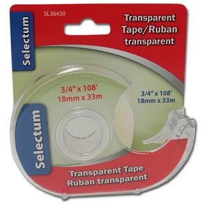 Ruban adhésif transparent 18mm