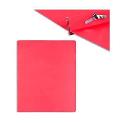 Portfolio Cartonné ROSE PÂLE, 3 attaches Portfolio Cartonné ROSE PÂLE, 3 attaches