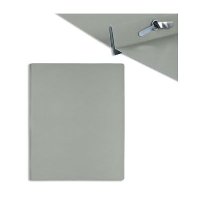 Portfolio Cartonné GRIS, 3 attaches Portfolio Cartonné GRIS, 3 attaches