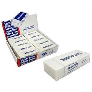 Gomme à effacer blanche Économique