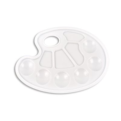 Palette pour peinture avec ouverture pour le pouce Palette pour peinture avec ouverture pour le pouce