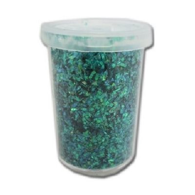 Paillettes en particules VERT Salière 12g Paillettes en particules VERT Salière 12g