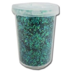 Paillettes en particules VERT Salière 12g