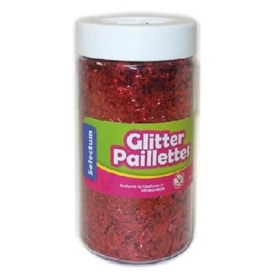 Paillettes en particules ROUGE Salière 112g Économique Paillettes en particules ROUGE Salière 112g Économique