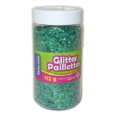 Paillettes en particules VERT Salière 112g Économique Paillettes en particules VERT Salière 112g Économique