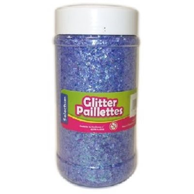 Paillettes en particules BLEU Salière 454g Économique Paillettes en particules BLEU Salière 454g Économique