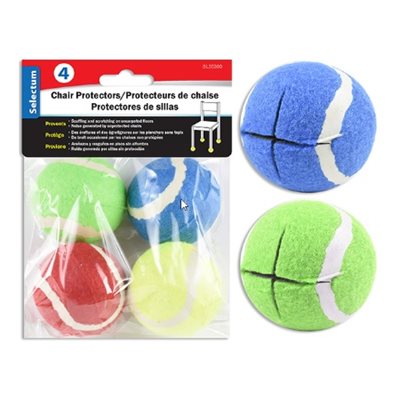 Embouts de pattes de chaise en forme de balle, atténue le bruits des pattes au sol 4 balles par paquet Embouts de pattes de chaise en forme de balle, atténue le bruits des pattes au sol 4 balles par paquet