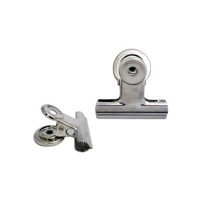 Pince-Notes Magnétiques en métal argenté 2" (50mm) Pince-Notes Magnétiques en métal argenté 2" (50mm)