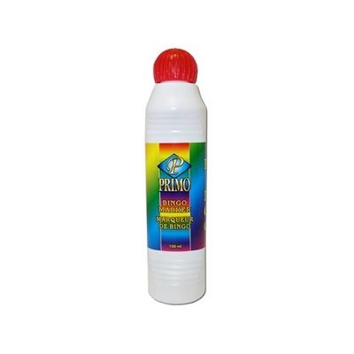 Marqueur à Bingo Primo, ROUGE 100ml Marqueur à Bingo Primo, ROUGE 100ml