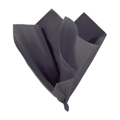 Papier de soie 20"X26" NOIR 10 / Pqt
