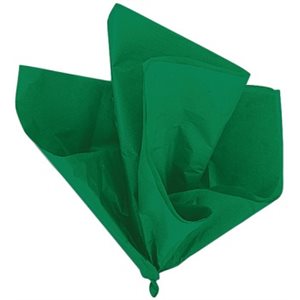 Papier de soie 20"X26" VERT 10 / Pqt