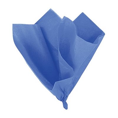 Papier de soie 20"X26" BLEU ROYAL 10 / Pqt Papier de soie 20"X26" BLEU ROYAL 10 / Pqt