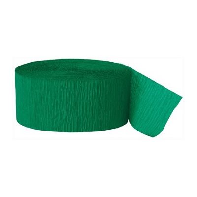 Papier Crêpe en rouleau VERT FONCÉ 81' X 1.75'' (25M) 2 / pqt Papier Crêpe en rouleau VERT FONCÉ 81' X 1.75'' (25M) 2 / pqt